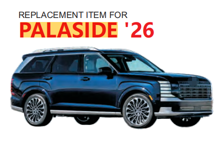 Predný blatník pravý ľavý spolujazdca na HYUNDAI PALISADE 2026